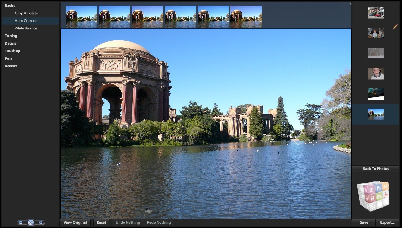 Adobe Photoshop Express screenshot 1