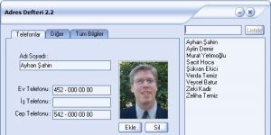 Adres Defteri 2.2 screenshot 1