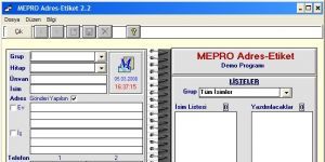 Adres-Etiket 2.3 screenshot 1