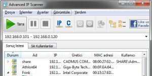 Advanced IP Scanner 2.4.3021 screenshot 1