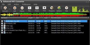 Advanced MP3 Converter 5.00 screenshot 1