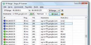 Angry IP Scanner 3.4 screenshot 1