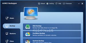 AOMEI Backuper 3.5 screenshot 1