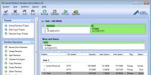 AOMEI Partition Assistant Standard 6.0 screenshot 1