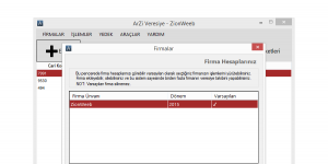 ArZi Veresiye - Ücretsiz Cari Hesap Programı 1.1 screenshot 1