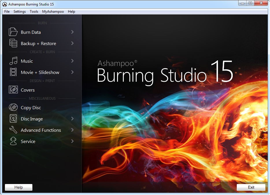 Ashampoo Burning Studio screenshot 1