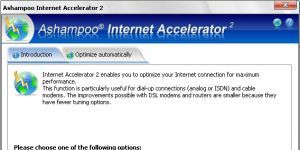 Ashampoo Internet Accelerator 2.11 screenshot 1