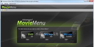 Ashampoo Movie Menu 1.0.1 screenshot 1