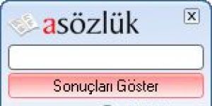 Asözlük 1.0 screenshot 1