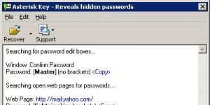 Asterisk Key Şifre Çözücü 10.0 screenshot 1