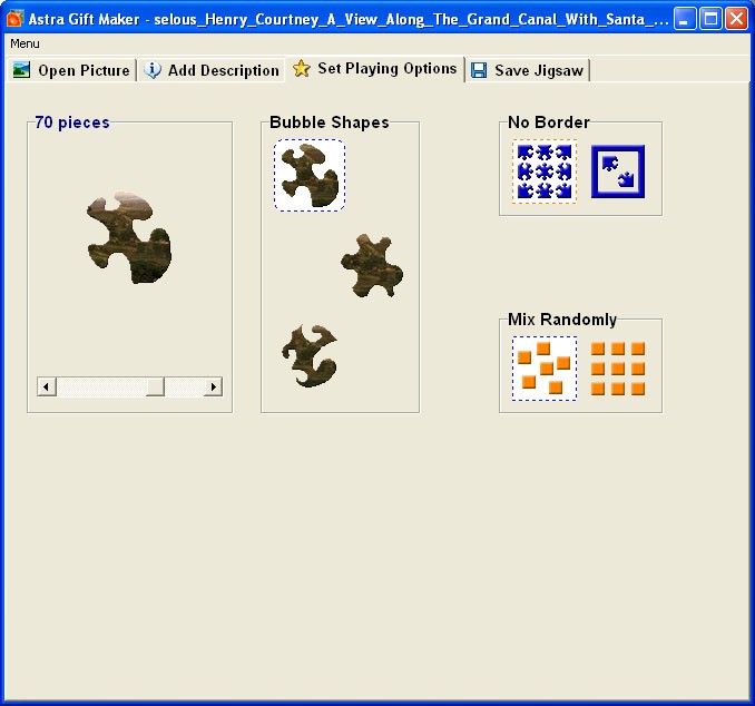Astra Gift Maker screenshot 1
