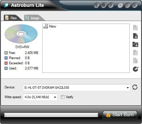 Astroburn Lite screenshot 1