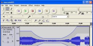 Audacity 2.1.0 screenshot 1