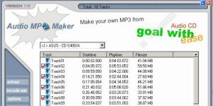 Audio MP3 Maker 1.16 screenshot 1