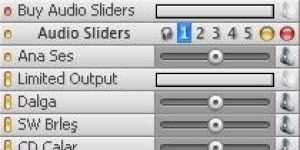 Audio Sliders 4.2 screenshot 1