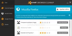avast! Browser Cleanup 10.4.2233.107 screenshot 1