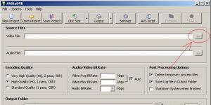 AVStoDVD 2.8.4 screenshot 1