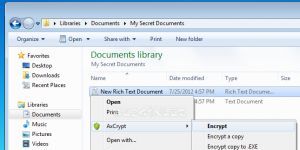AxCrypt 2.1.1428.0 Ücretsiz İngilizce 2.9 MB screenshot 1