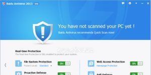 Baidu Antivirus 5.4.3.148966 screenshot 1