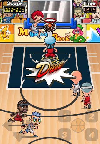 Basketball Heroes screenshot 1