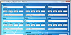 Bilgisayarı Kapatma Uygulaması (Dönence) 1.0 screenshot 1