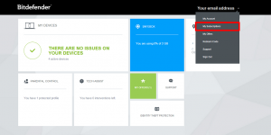 Bitdefender Total Security Multi-Device 2017 screenshot 1