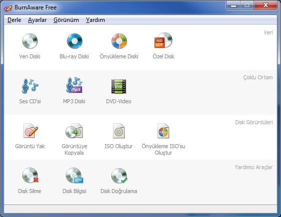 BurnAware Free screenshot 1