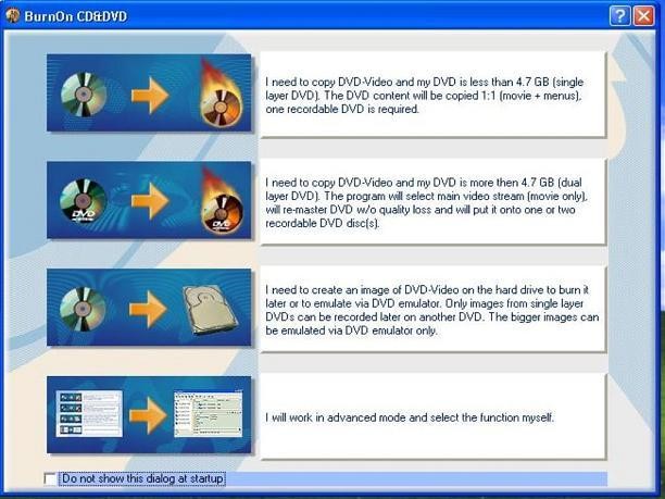 BurnOn CD-DVD screenshot 1