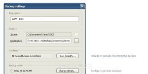 Bvckup 1.0.1.401 screenshot 1