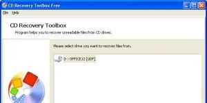 CD Recovery Toolbox 2.1 screenshot 1