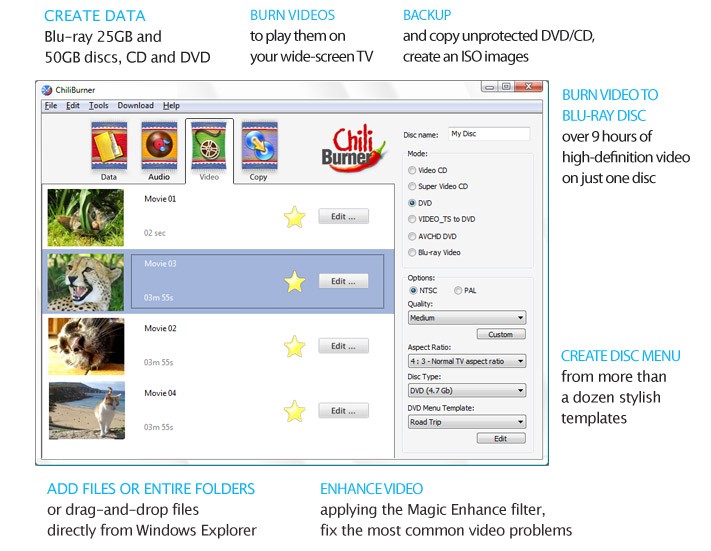 ChiliBurner screenshot 1