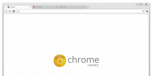 Chrome Canary screenshot 1