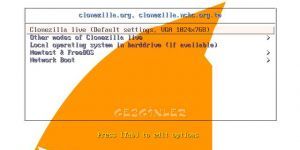 CloneZilla 2.4.7-8 screenshot 1