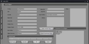 Coder Sürücü Kursu Otomasyonu 1.0 screenshot 1