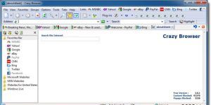Crazy Browser 3.1.0 screenshot 1