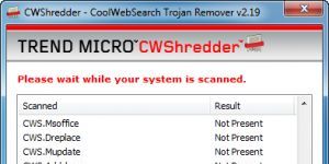CWShredder 2.19 screenshot 1