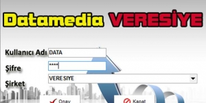 Data Media Veresiye 1.0.0.41 screenshot 1