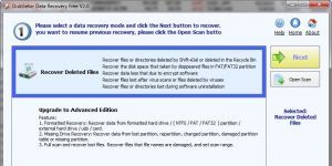 DiskGetor Data Recovery Free 2.15 screenshot 1