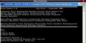 Dosya Gömme Programı screenshot 1