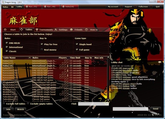 Dragon Kong Mahjong screenshot 1