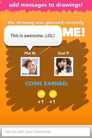Draw Something Free screenshot 1