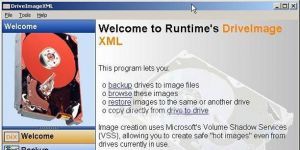 DriveImage XML 2.50 screenshot 1