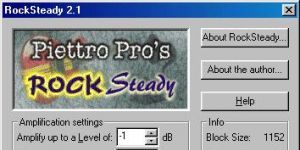 DSP RockSteady 2.1 screenshot 1