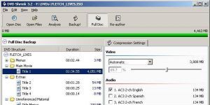 DVD Shrink 3.2.0.15 screenshot 1