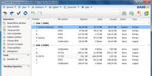 EaseUS Partition Master Free 11.9 screenshot 1