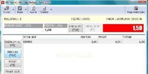 EBS Hızlı Satış - Barkodlu Satış 1.0.1.1 screenshot 1