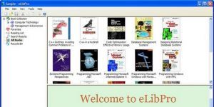 eLibPro 1.3 screenshot 1