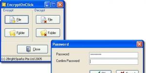 EncryptOnClick 1.6.0.0 screenshot 1