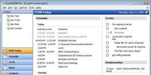EssentialPIM Free 7.0 Ücretsiz İngilizce 11.6 MB screenshot 1