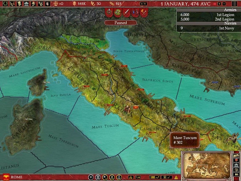 Europa Universalis: Rome screenshot 1